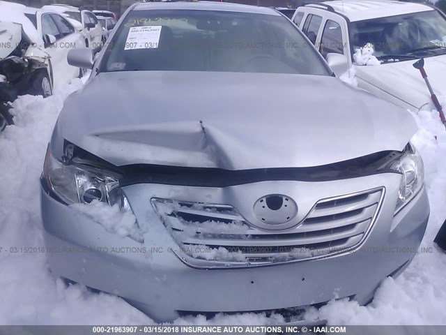 4T1BE46K67U074371 - 2007 TOYOTA CAMRY NEW GENERAT CE/LE/XLE/SE SILVER photo 6