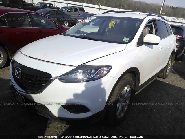 JM3TB2CA1D0420290 - 2013 MAZDA CX-9 TOURING WHITE photo 2