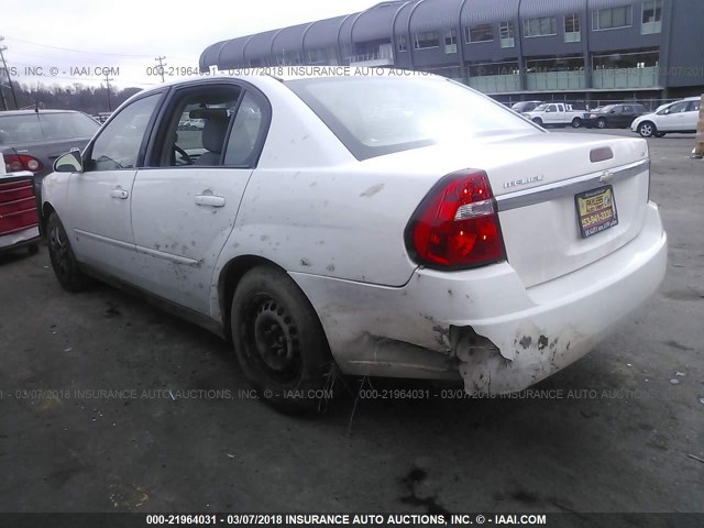 1G1ZS58F78F138661 - 2008 CHEVROLET MALIBU LS თეთრი ფოტო 3