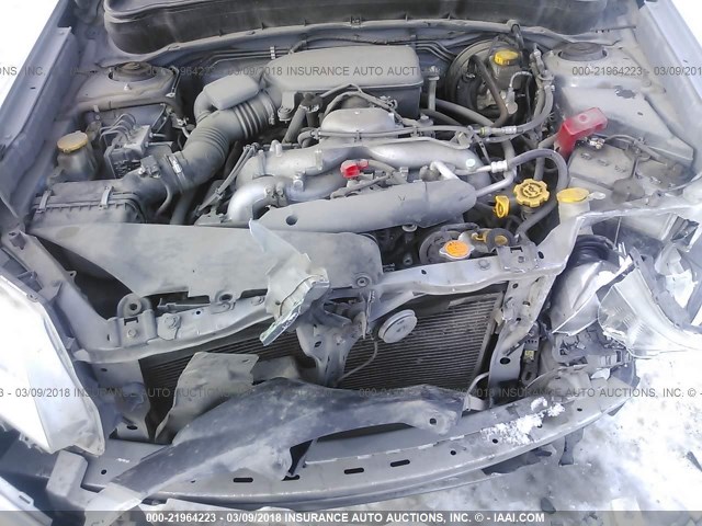 JF2SH6BC3AH806074 - 2010 SUBARU FORESTER XS Beżowy zdjęcie 10