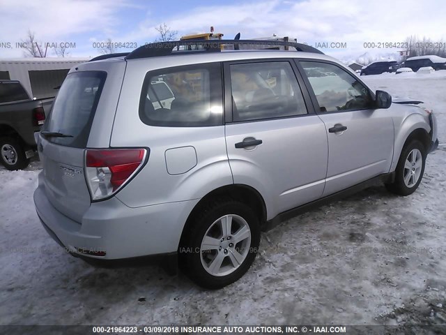 JF2SH6BC3AH806074 - 2010 SUBARU FORESTER XS Beżowy zdjęcie 4