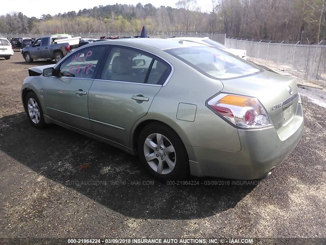 1N4AL21E58N502864 - 2008 NISSAN ALTIMA 2.5/2.5S GREEN photo 3