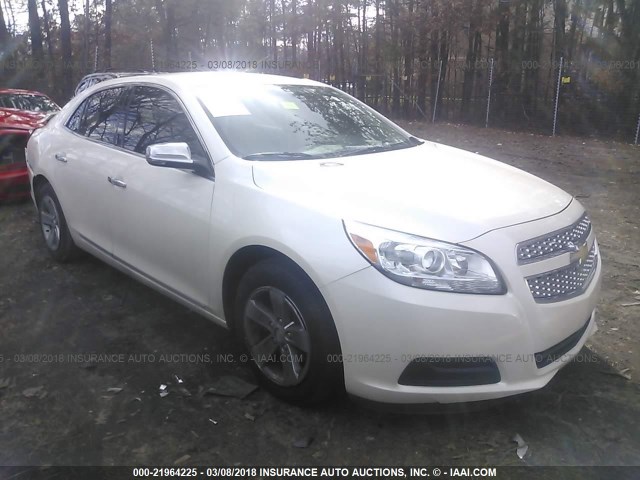 1G11C5SA6DF308400 - 2013 CHEVROLET MALIBU 1LT WHITE photo 1