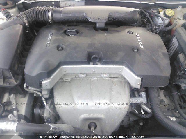 1G11C5SA6DF308400 - 2013 CHEVROLET MALIBU 1LT WHITE photo 10