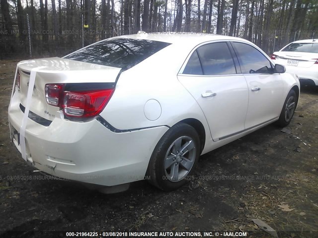 1G11C5SA6DF308400 - 2013 CHEVROLET MALIBU 1LT WHITE photo 4