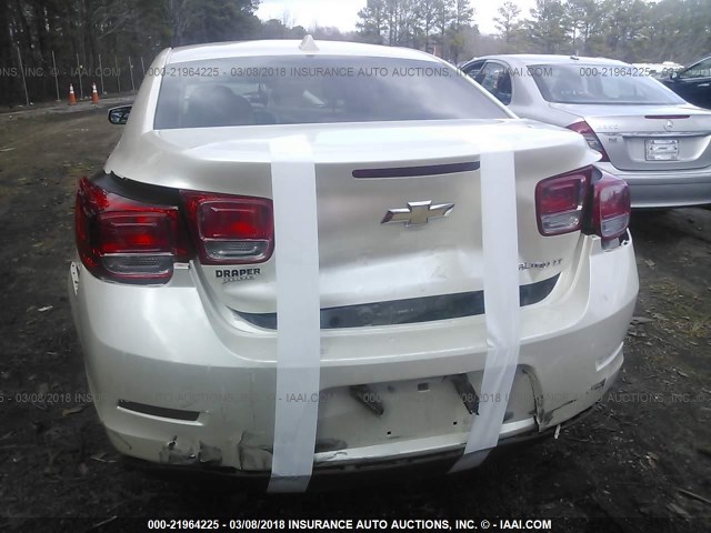 1G11C5SA6DF308400 - 2013 CHEVROLET MALIBU 1LT WHITE photo 6