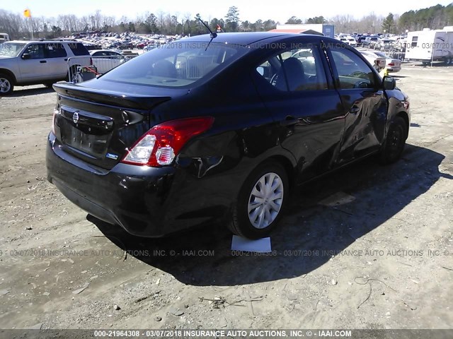 3N1CN7AP8FL948714 - 2015 NISSAN VERSA S/S PLUS/SV/SL BLACK photo 4