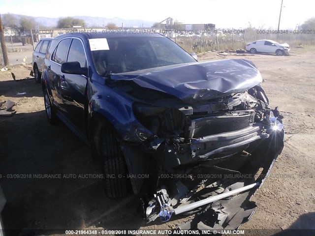 2GNALBEK0D6431377 - 2013 CHEVROLET EQUINOX LS BLUE photo 1