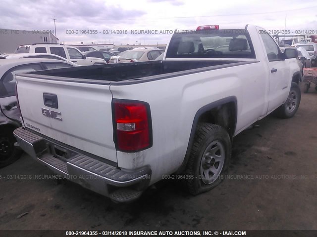 1GTN1TEC0FZ904751 - 2015 GMC SIERRA C1500 WHITE photo 4