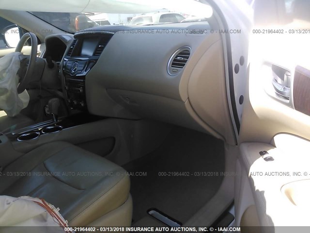 5N1AR2MN9DC678323 - 2013 NISSAN PATHFINDER S/SV/SL/PLATINUM 白色 照片 5