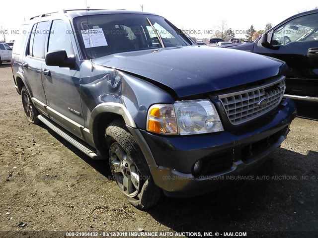 1FMDU64W24UB88148 - 2004 FORD EXPLORER EDDIE BAUER BLUE photo 1