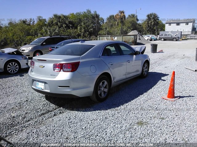 1G11C5SA1GU142657 - 2016 CHEVROLET MALIBU LIMITED LT SILVER photo 4