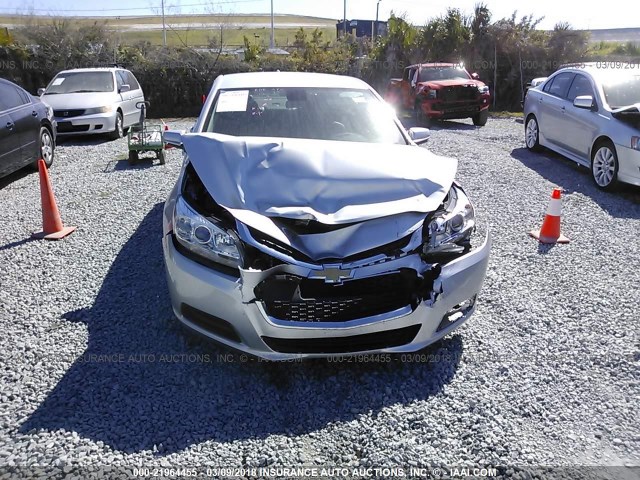 1G11C5SA1GU142657 - 2016 CHEVROLET MALIBU LIMITED LT SILVER photo 6