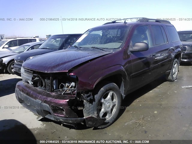 1GNES16S266119115 - 2006 CHEVROLET TRAILBLAZER EXT LS/EXT LT BURGUNDY photo 2