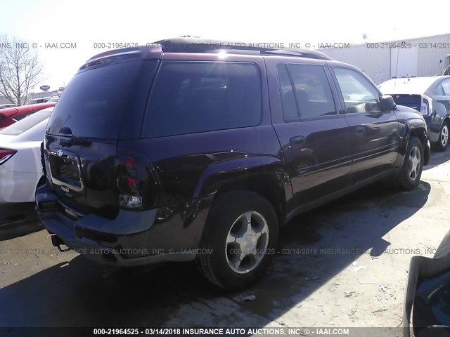 1GNES16S266119115 - 2006 CHEVROLET TRAILBLAZER EXT LS/EXT LT BURGUNDY photo 4