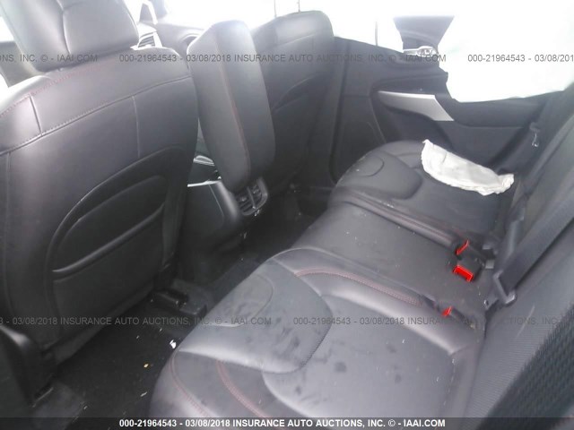 1C4PJMBX7JD517108 - 2018 JEEP CHEROKEE TRAILHAWK 黑色 照片 8