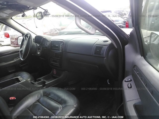 1FMDU75W43ZB57974 - 2003 FORD EXPLORER LIMITED შავი ფოტო 5