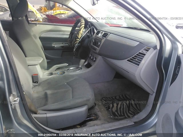 1C3LC56K07N566476 - 2007 CHRYSLER SEBRING TOURING GRAY photo 5