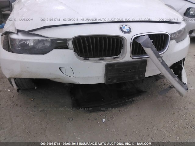 WBA3C3G58FNS76152 - 2015 BMW 320 I/XDRIVE WHITE photo 6