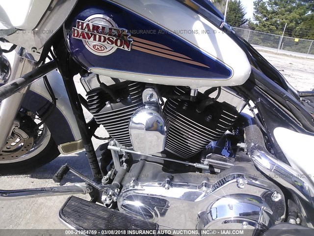 1HD1FC4147Y714327 - 2007 HARLEY-DAVIDSON FLHTCUI WHITE photo 9