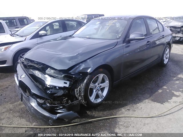 WBA3B5G57ENS10656 - 2014 BMW 328 XI SULEV GRAY photo 2