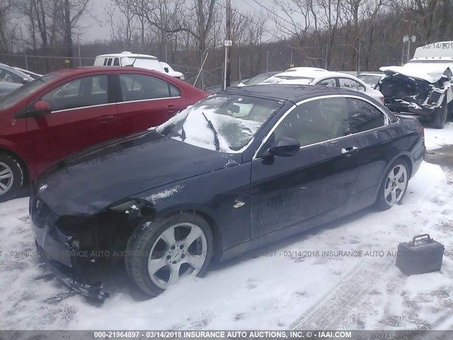 WBAWR3C52AP463403 - 2010 BMW 328 I SULEV BLUE photo 2