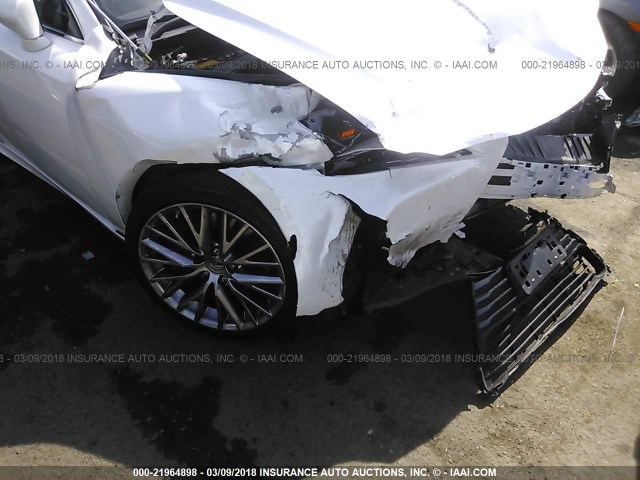 JTHBA1D23H5041615 - 2017 LEXUS IS 200T თეთრი ფოტო 6