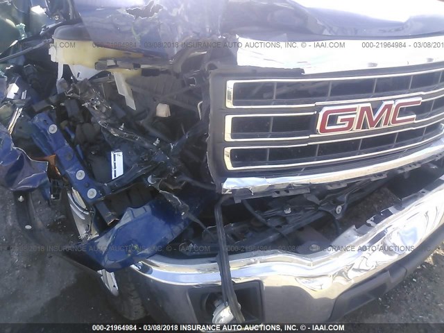 3GTP1UEC5EG375990 - 2014 GMC SIERRA C1500 SLE BLUE photo 6