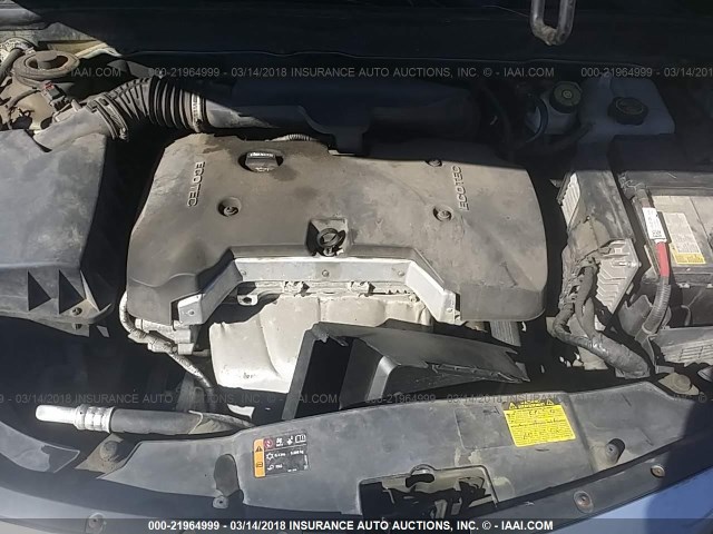 1G11B5SA6DU112746 - 2013 CHEVROLET MALIBU LS Light Blue photo 10