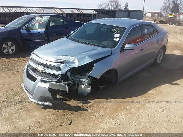 1G11B5SA6DU112746 - 2013 CHEVROLET MALIBU LS Light Blue photo 2