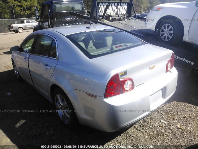 1G1ZB5E10BF139294 - 2011 CHEVROLET MALIBU LS 银色 照片 3
