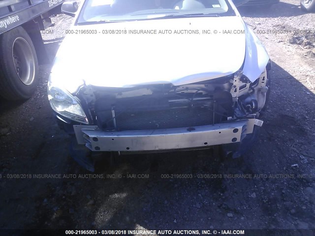 1G1ZB5E10BF139294 - 2011 CHEVROLET MALIBU LS 银色 照片 6