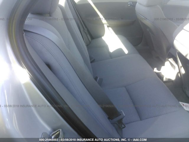 1G1ZB5E10BF139294 - 2011 CHEVROLET MALIBU LS 银色 照片 8