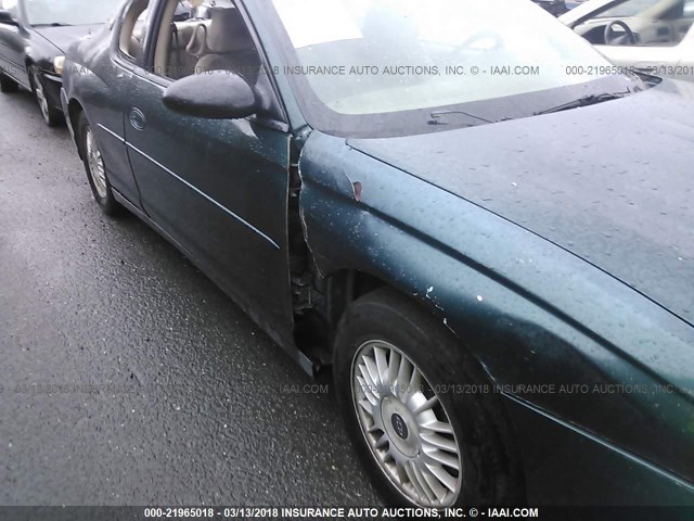 2G1WW12EX19328209 - 2001 CHEVROLET MONTE CARLO LS GREEN photo 6