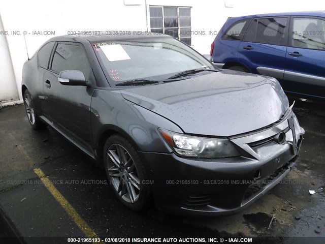 JTKJF5C72B3020639 - 2011 TOYOTA SCION TC 灰色 照片 1