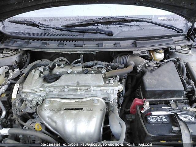 JTKJF5C72B3020639 - 2011 TOYOTA SCION TC 灰色 照片 10