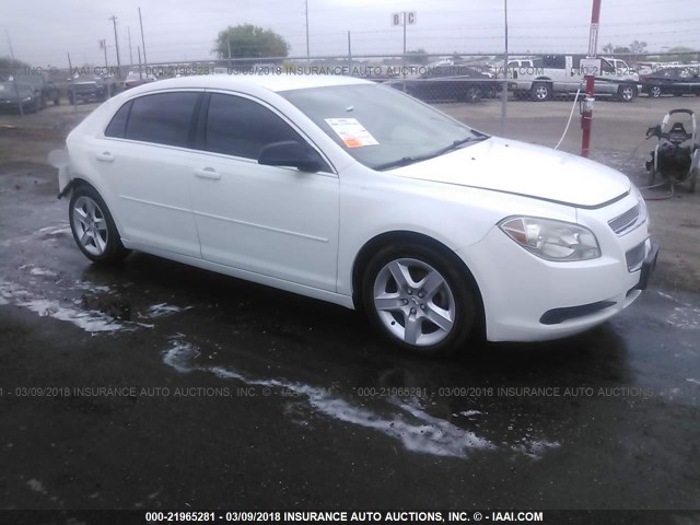 1G1ZB5E15BF212367 - 2011 CHEVROLET MALIBU LS 白色 照片 1