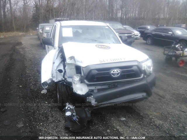 5TFTX4CN7FX060249 - 2015 TOYOTA TACOMA ACCESS CAB Weiß Foto 1