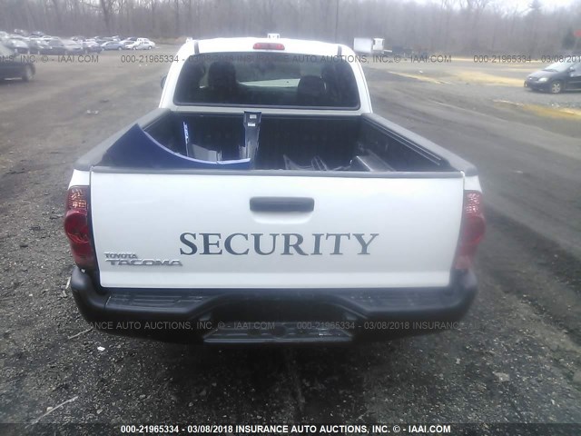 5TFTX4CN7FX060249 - 2015 TOYOTA TACOMA ACCESS CAB Weiß Foto 8