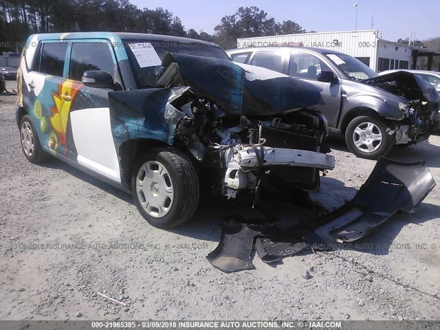 JTLKE50E081037031 - 2008 TOYOTA SCION XB WHITE photo 1