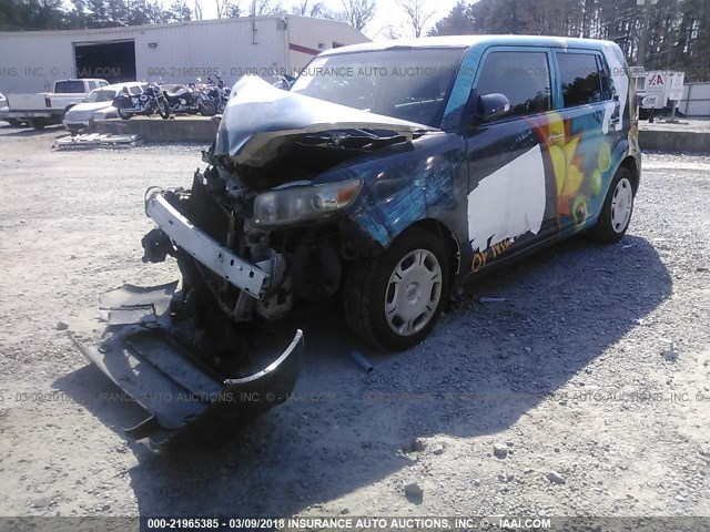 JTLKE50E081037031 - 2008 TOYOTA SCION XB WHITE photo 2