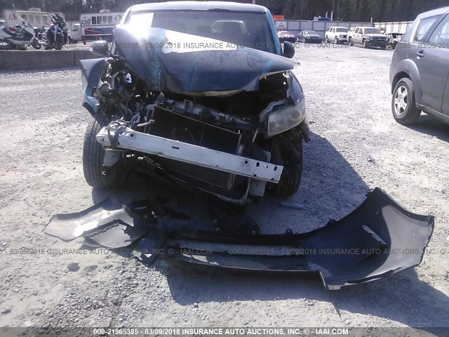 JTLKE50E081037031 - 2008 TOYOTA SCION XB WHITE photo 6