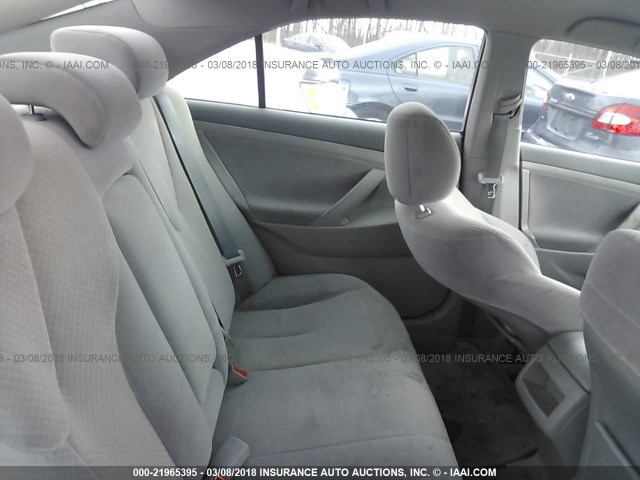 4T1BE46K08U749990 - 2008 TOYOTA CAMRY CE/LE/XLE/SE WHITE photo 8