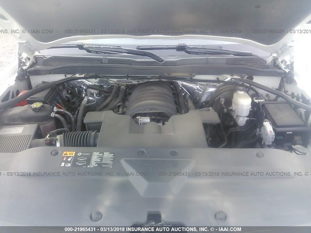 3GCPCREC7FG299066 - 2015 CHEVROLET SILVERADO C1500 LT WHITE photo 10