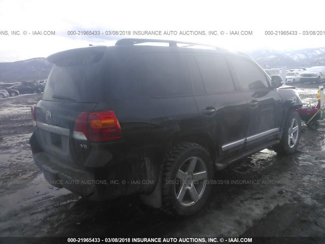 JTMHY7AJ9D4016563 - 2013 TOYOTA LAND CRUISER  BLACK photo 4