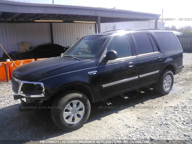 1FMRU1563YLC10063 - 2000 FORD EXPEDITION XLT Qara foto 2