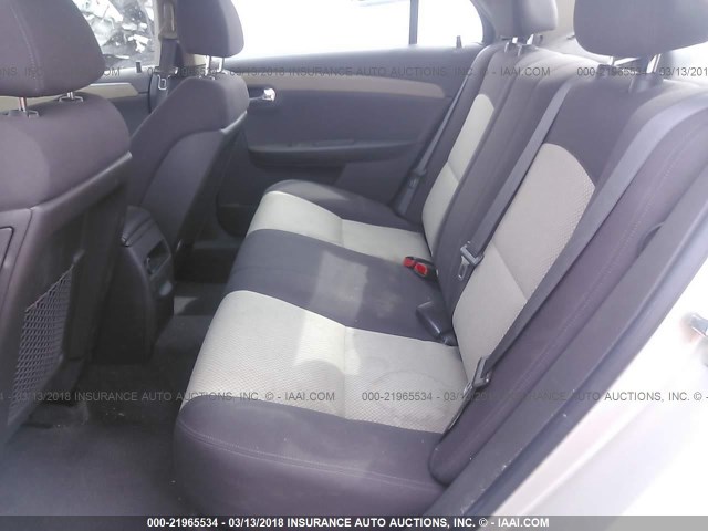 1G1ZG57B99F161618 - 2009 CHEVROLET MALIBU LS 奶油色 照片 8