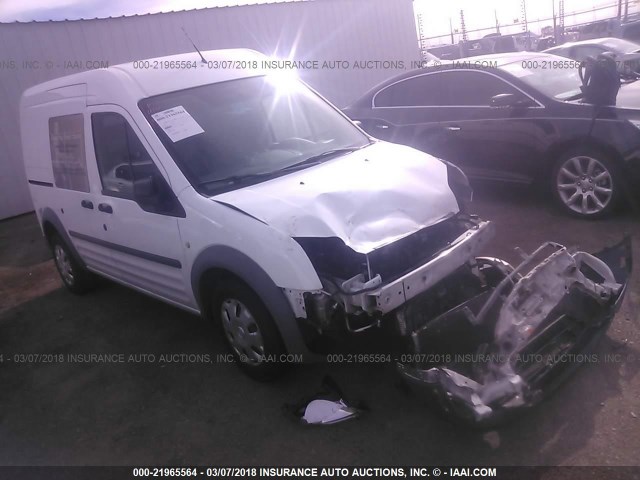 NM0LS6AN7BT073708 - 2011 FORD TRANSIT CONNECT XL WHITE photo 1