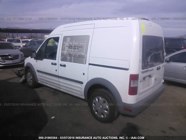 NM0LS6AN7BT073708 - 2011 FORD TRANSIT CONNECT XL WHITE photo 3