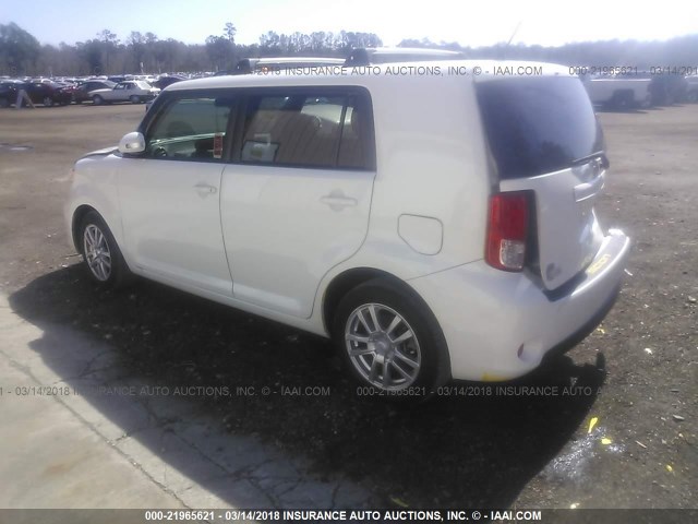 JTLZE4FE3EJ059326 - 2014 TOYOTA SCION XB WHITE photo 3